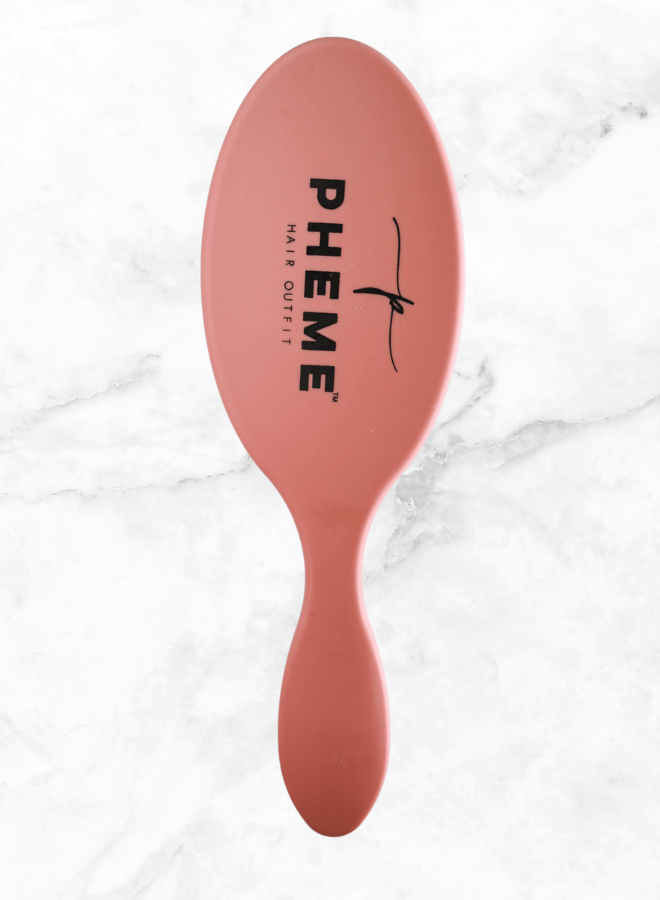 detangler brush | number 2 | coffee | pheme