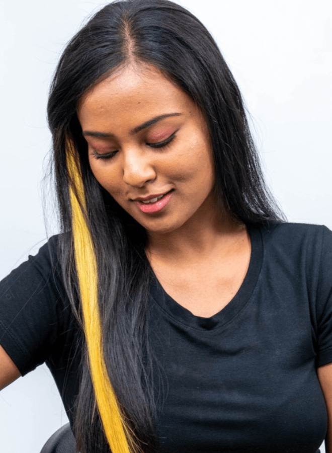 Feather Clip In Golden Yellow | Limited Edition | Pheme