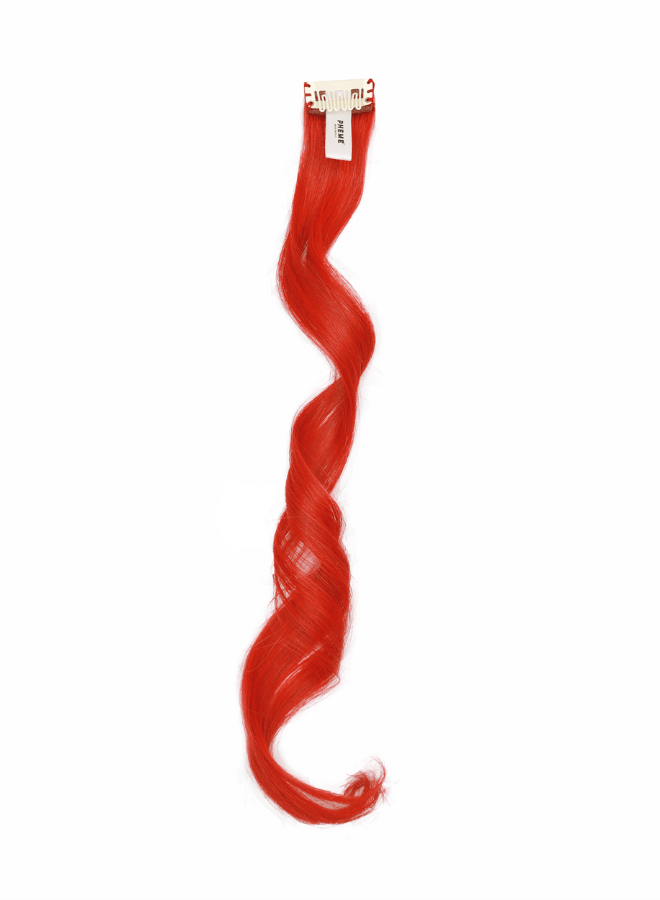 Feather Clip In Red Chilli | Limited Edition | Pheme