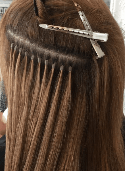 Hair sales extensions microbeads