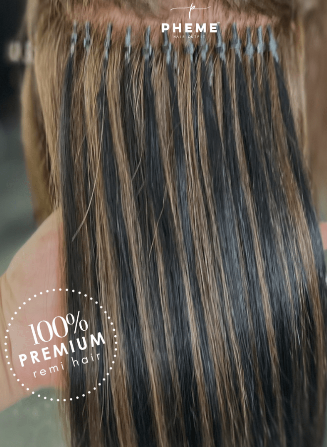 microbeads | hair extension | 100% remy hair | pheme