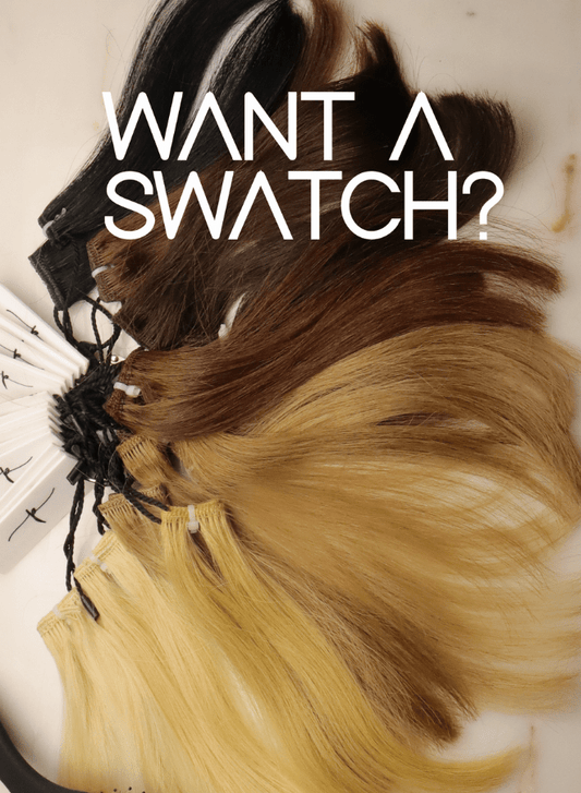 swatch | black | dark brown | darkest brown | golden blonde | auburn