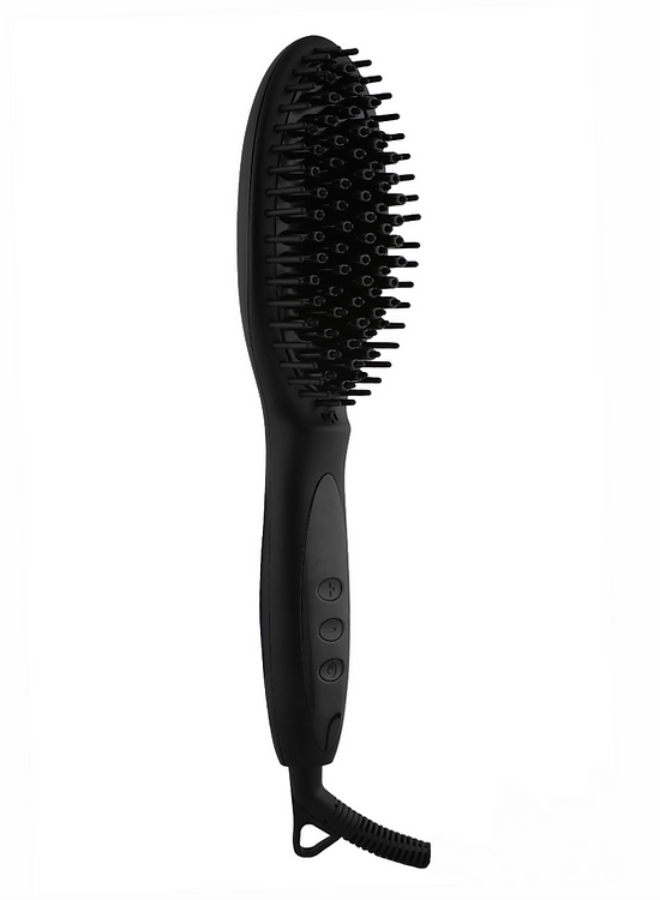 Yuli Straightener Brush | black | London | CE