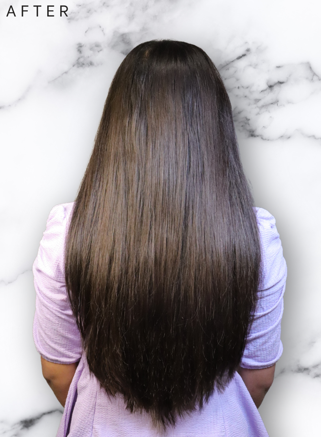 6D - 100% Premium Remy Hair Extension, 1 Rows of 5 Bundles