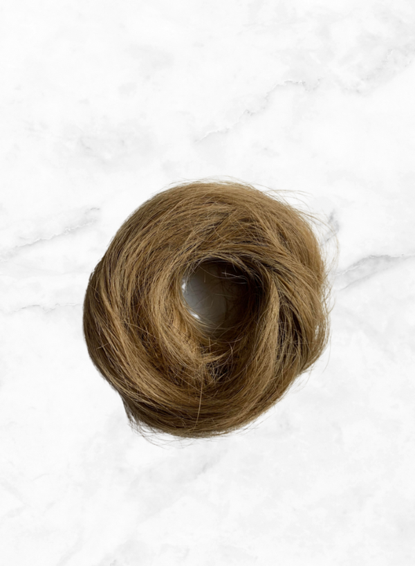Hair Bun Scrunchie | 100% Human Hair | blonde | Pheme