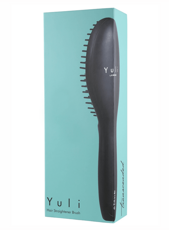 Yuli Straightener Brush | black | London | CE | Box Closed